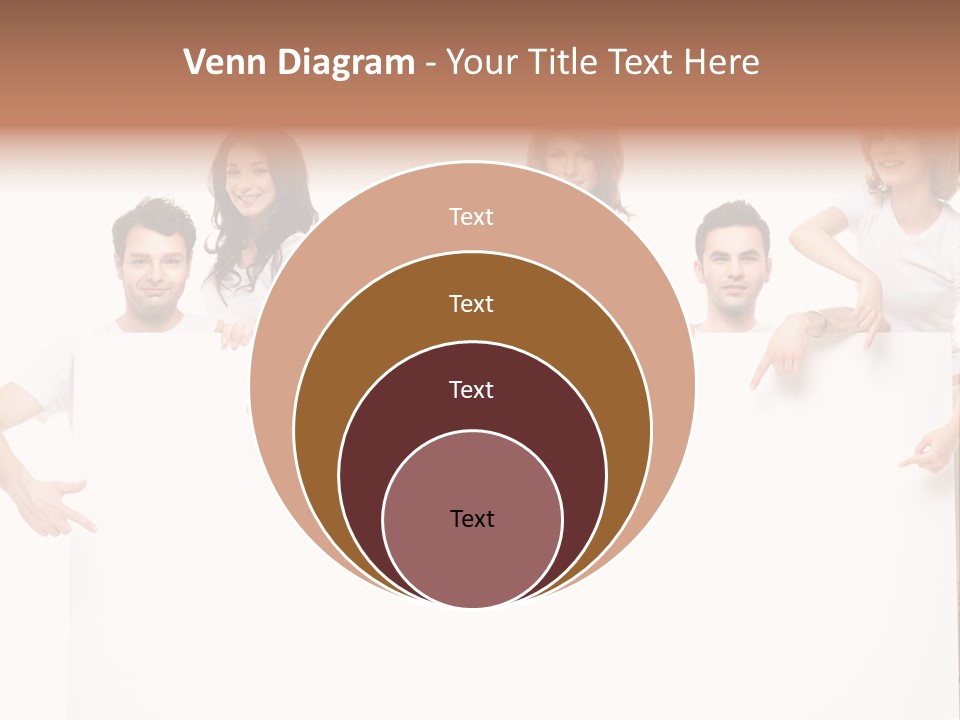 Announcement Friends Text PowerPoint Template