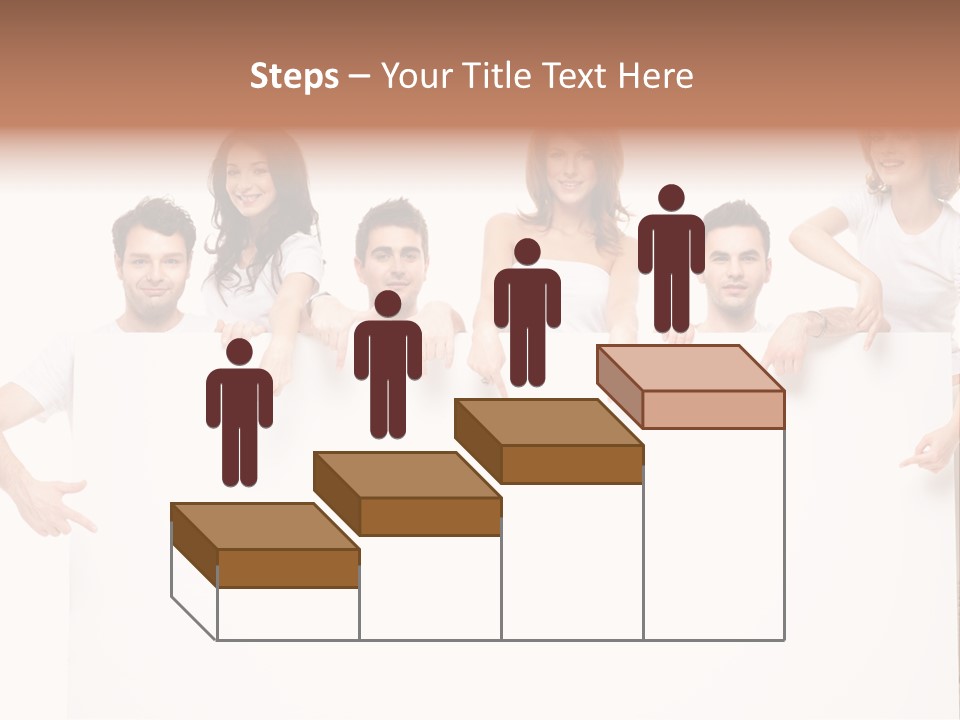 Announcement Friends Text PowerPoint Template