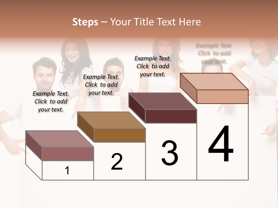 Announcement Friends Text PowerPoint Template