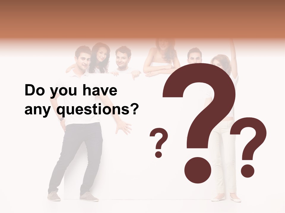 Text Pointing Model PowerPoint Template