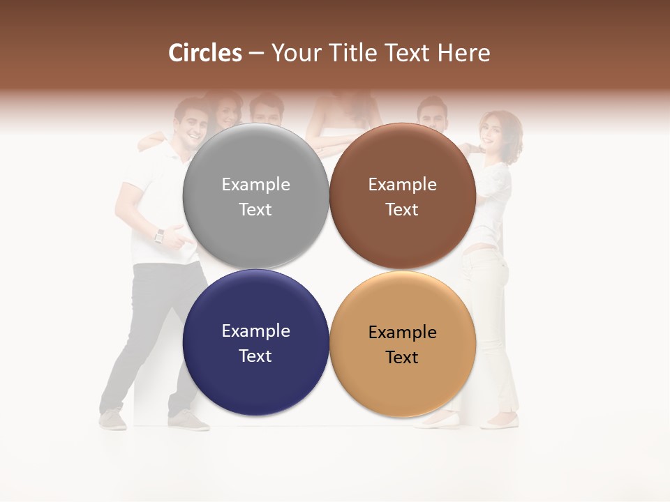 People Copy Blank PowerPoint Template
