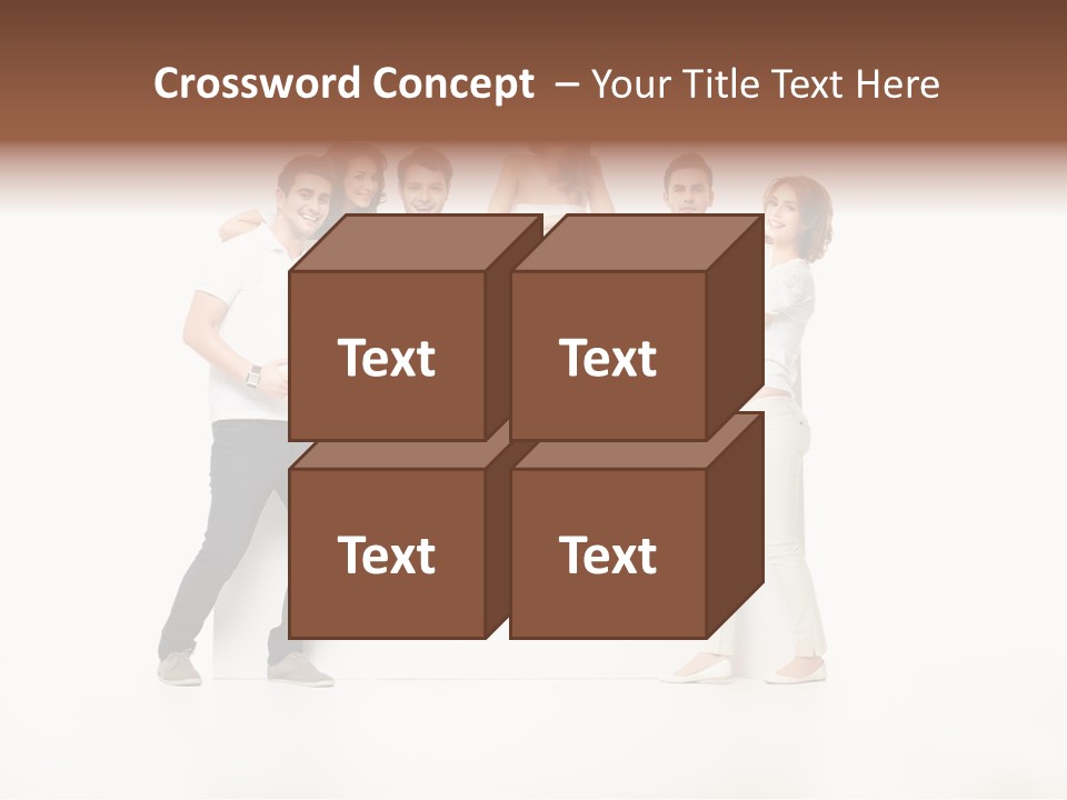 People Copy Blank PowerPoint Template