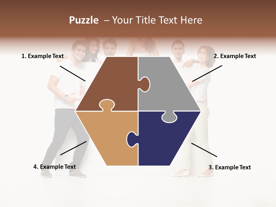 People Copy Blank PowerPoint Template