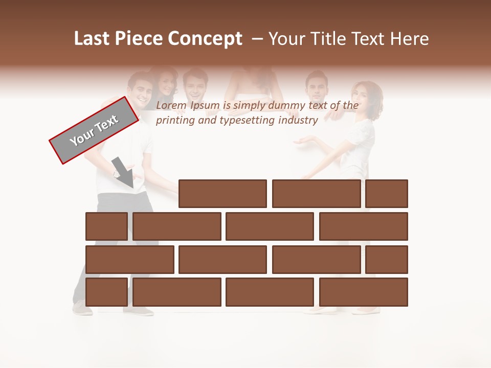 People Copy Blank PowerPoint Template