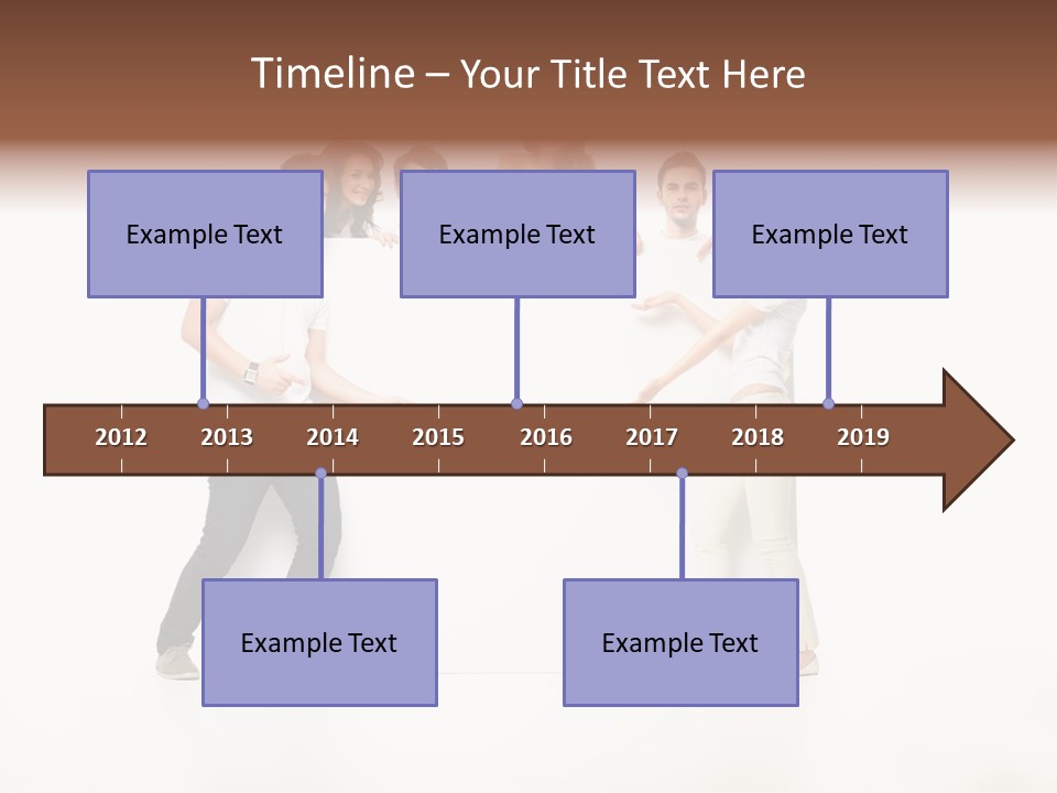 People Copy Blank PowerPoint Template