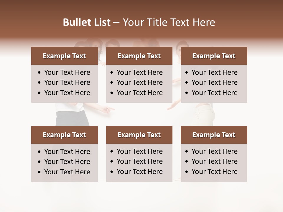 People Copy Blank PowerPoint Template