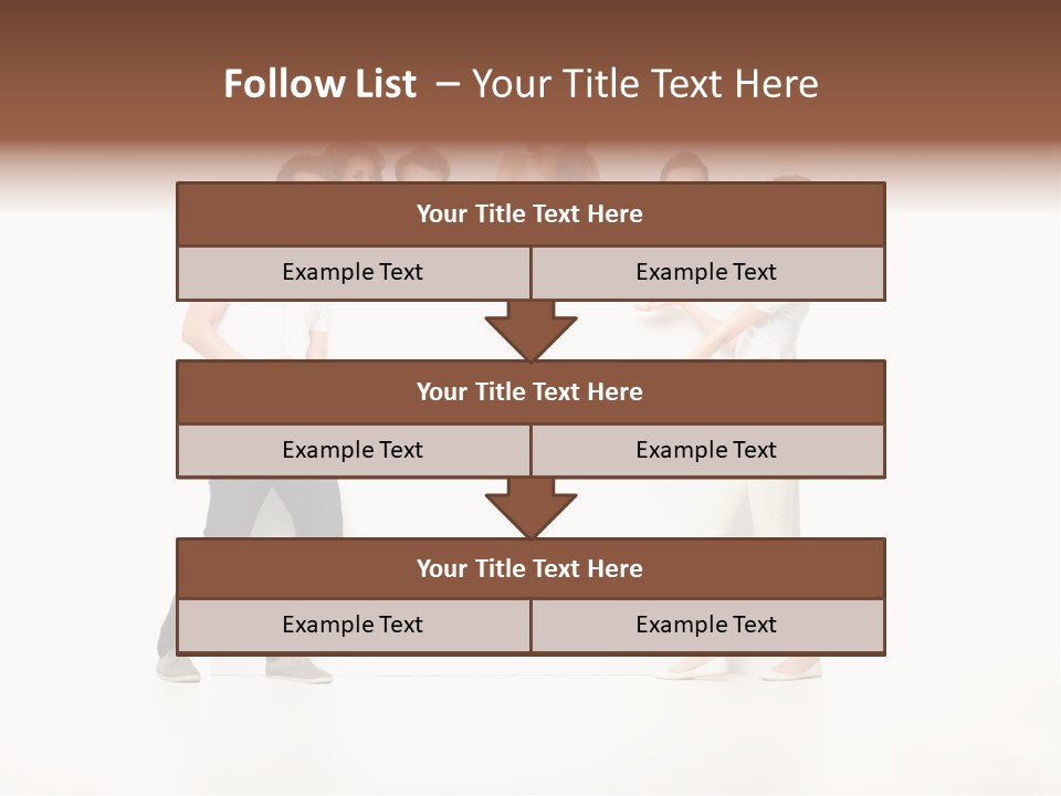 People Copy Blank PowerPoint Template