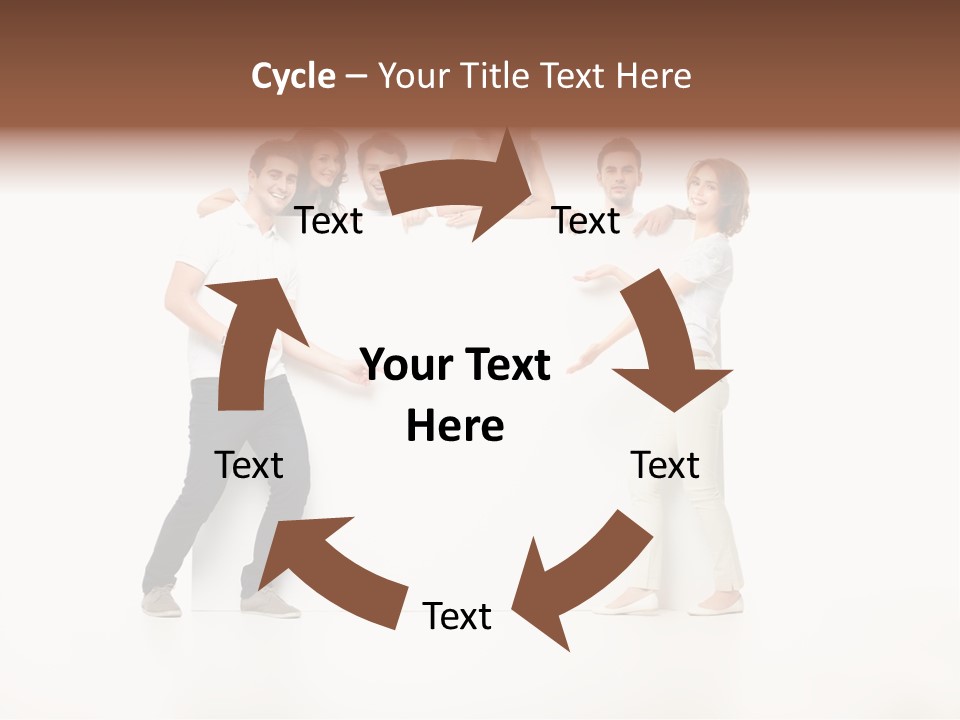 People Copy Blank PowerPoint Template
