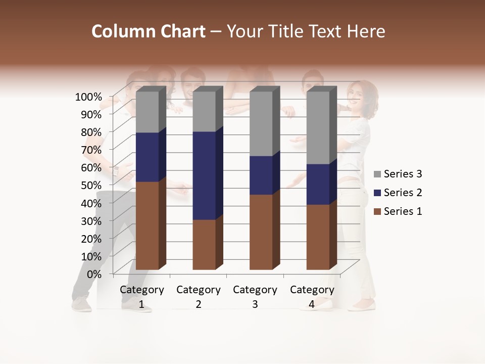 People Copy Blank PowerPoint Template