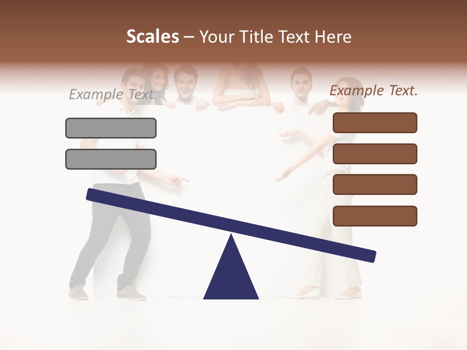 People Copy Blank PowerPoint Template