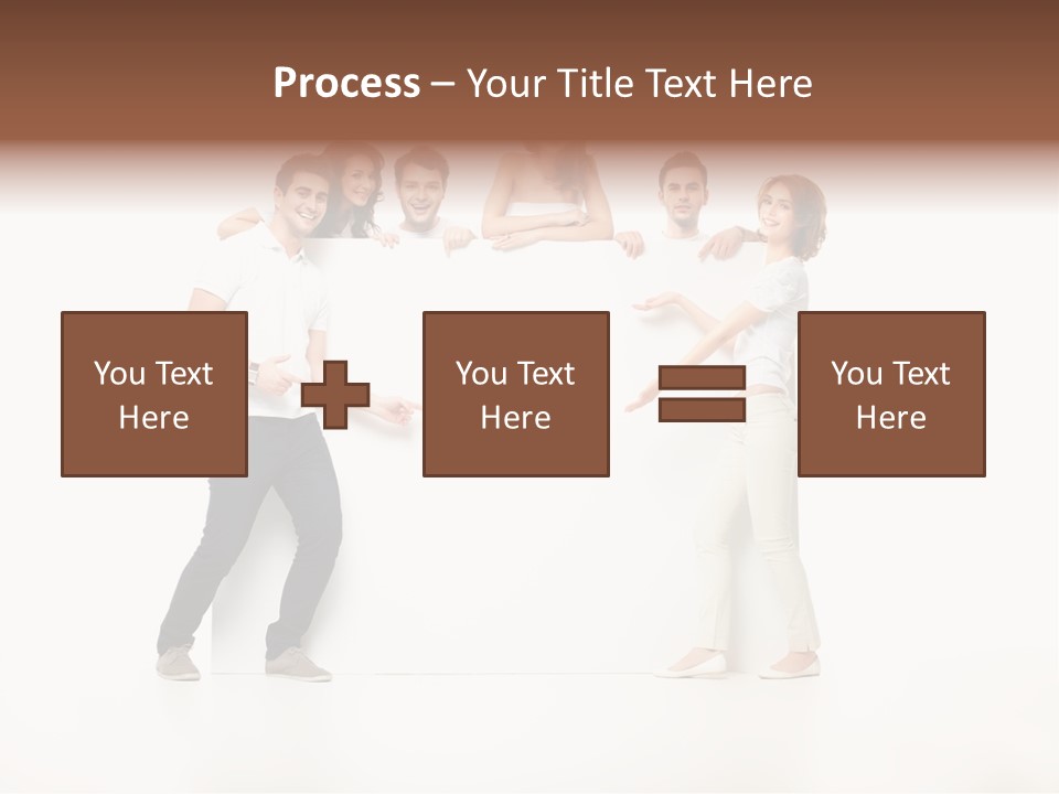 People Copy Blank PowerPoint Template