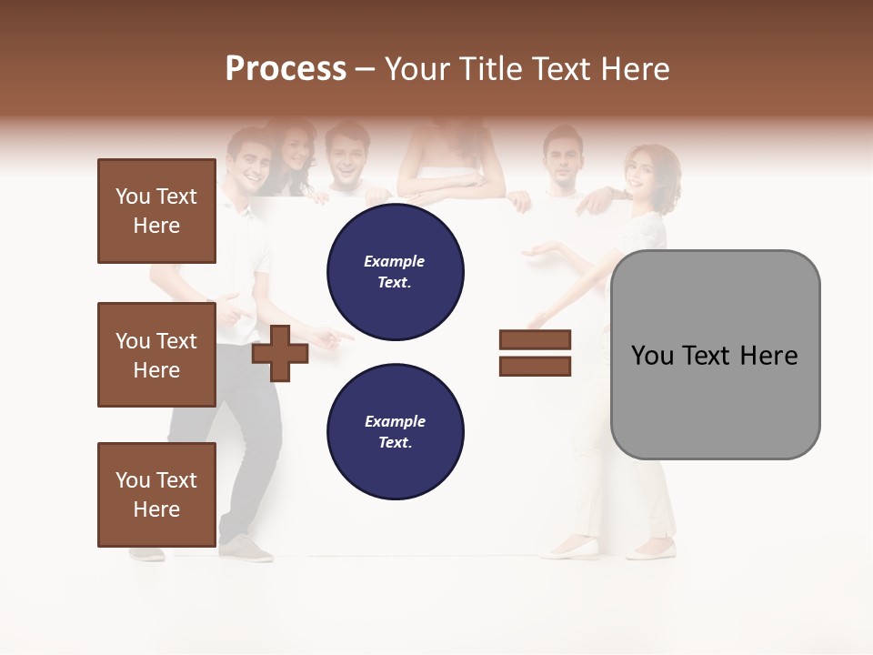 People Copy Blank PowerPoint Template