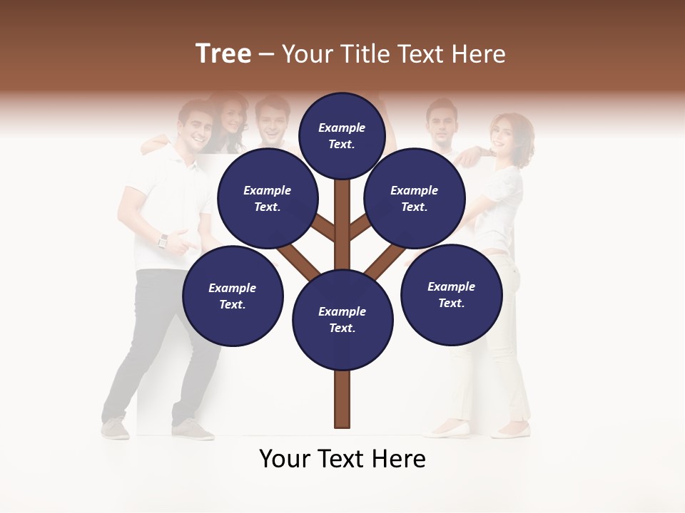 People Copy Blank PowerPoint Template