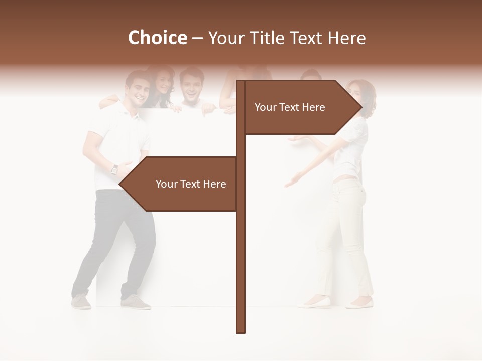 People Copy Blank PowerPoint Template