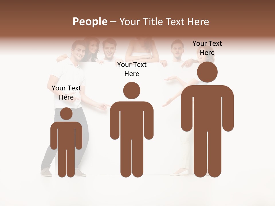 People Copy Blank PowerPoint Template