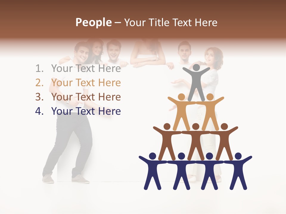 People Copy Blank PowerPoint Template