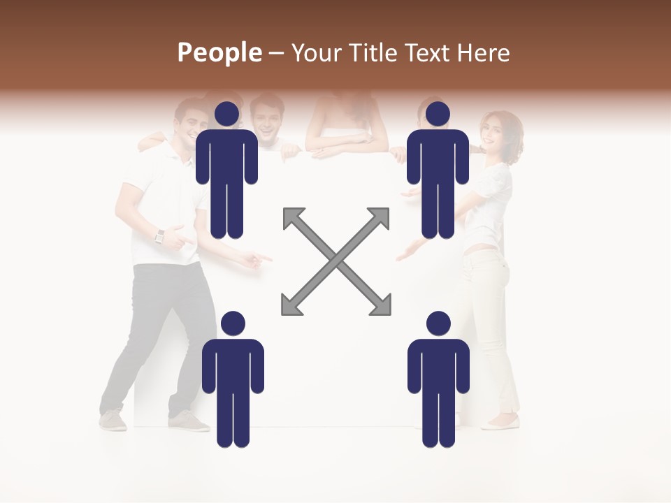 People Copy Blank PowerPoint Template