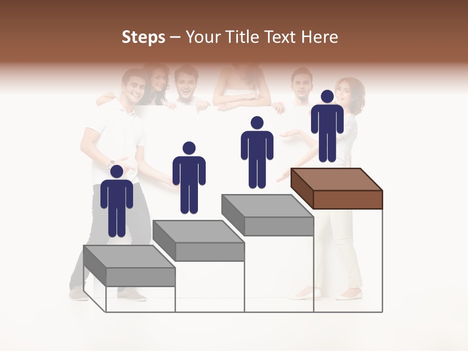 People Copy Blank PowerPoint Template