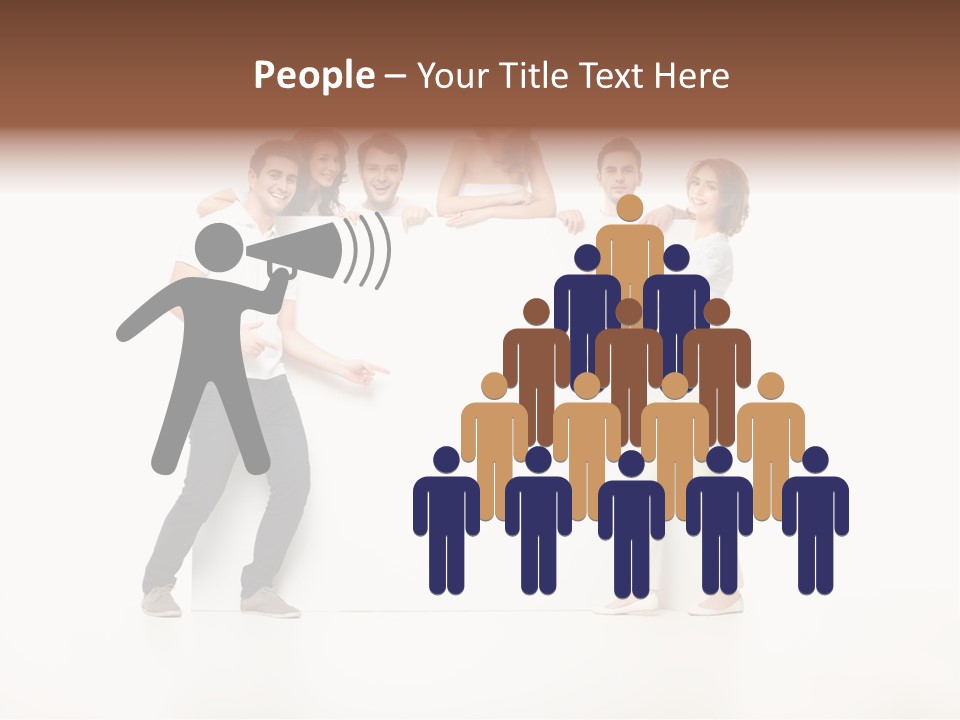 People Copy Blank PowerPoint Template