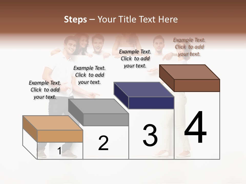 People Copy Blank PowerPoint Template