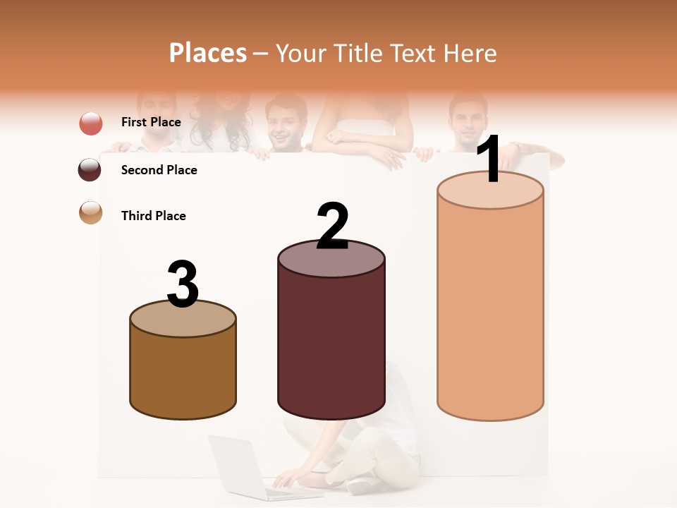 Smile Model Space PowerPoint Template