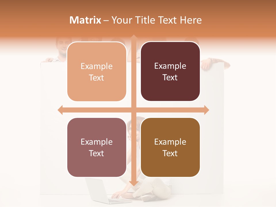Smile Model Space PowerPoint Template