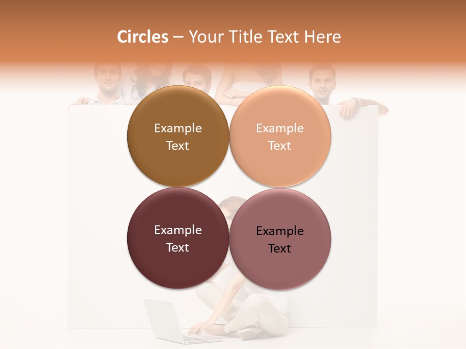 Smile Model Space PowerPoint Template