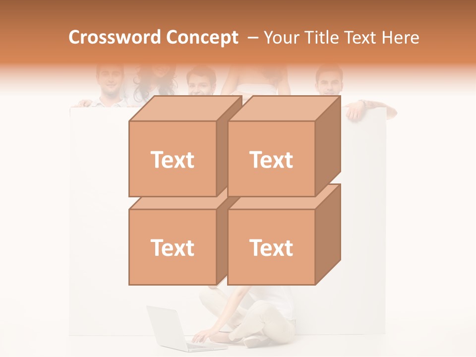 Smile Model Space PowerPoint Template