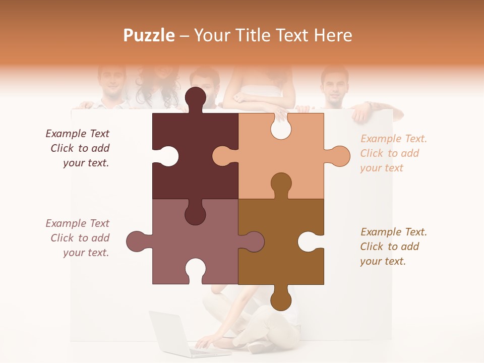 Smile Model Space PowerPoint Template