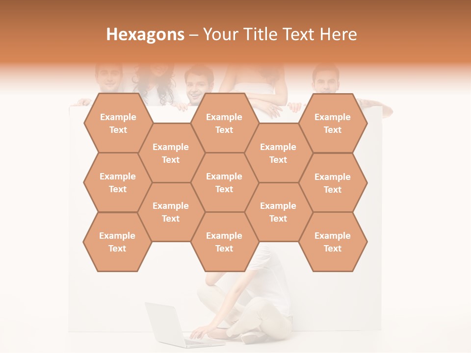 Smile Model Space PowerPoint Template