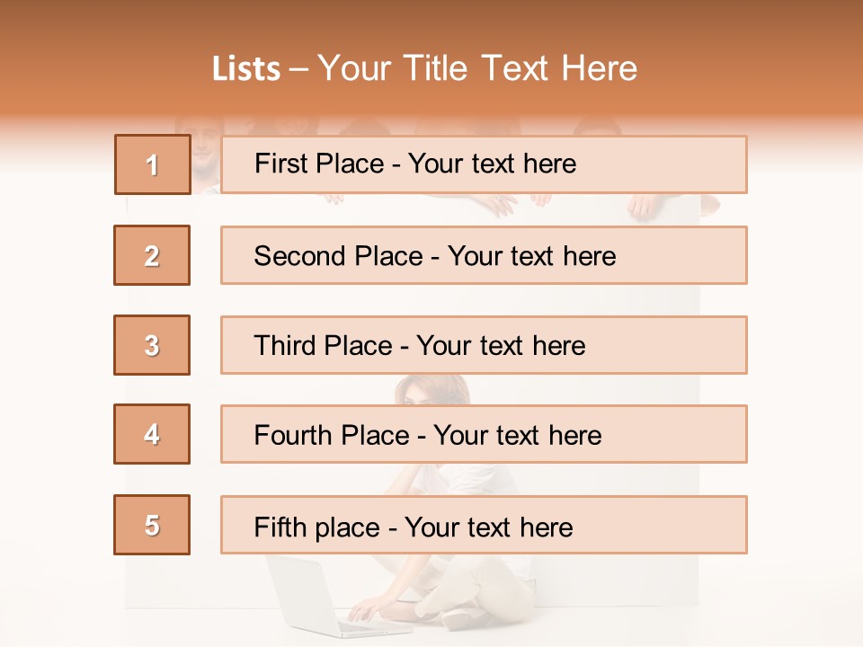 Smile Model Space PowerPoint Template