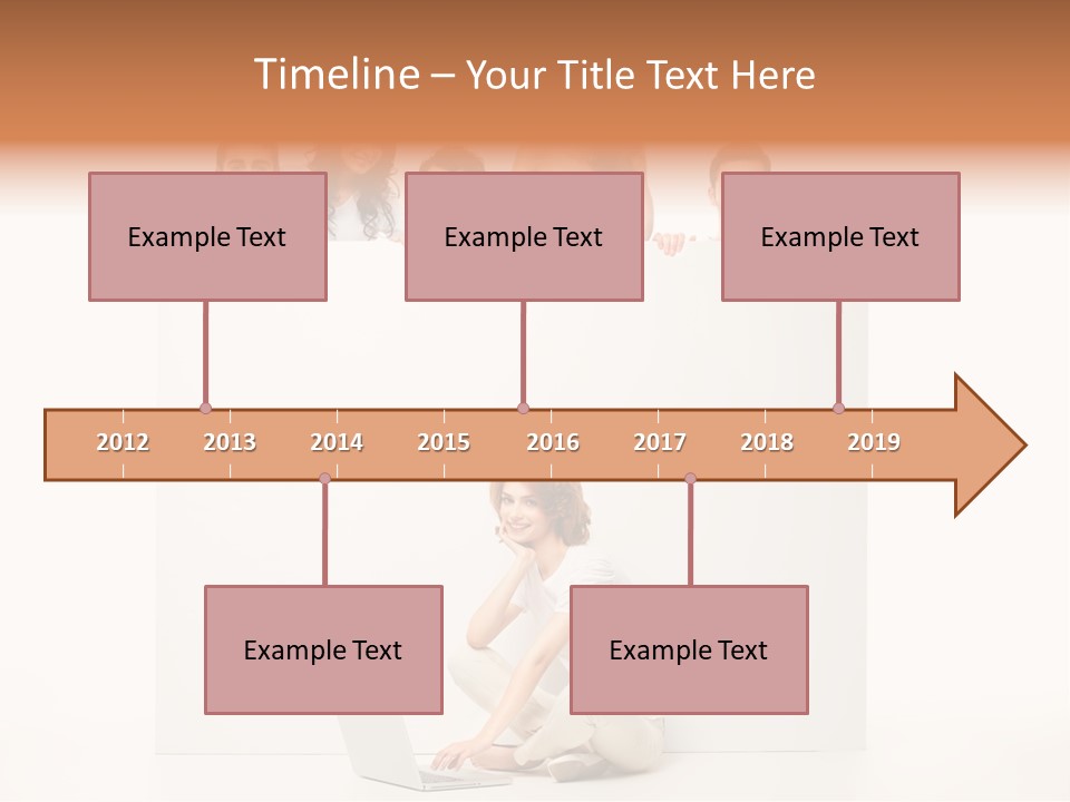 Smile Model Space PowerPoint Template