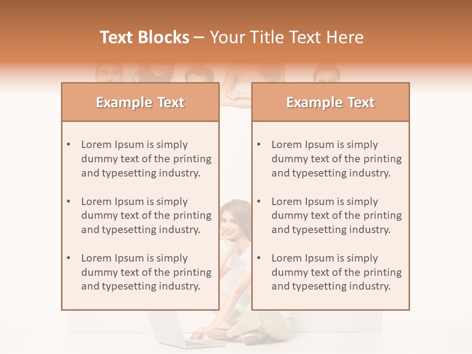 Smile Model Space PowerPoint Template