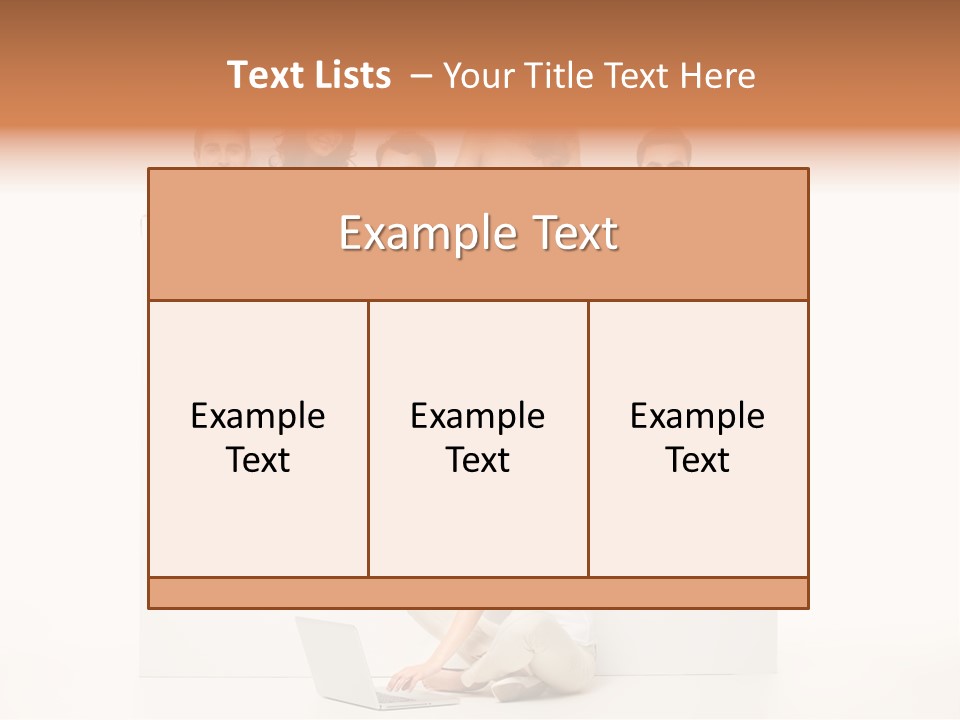 Smile Model Space PowerPoint Template