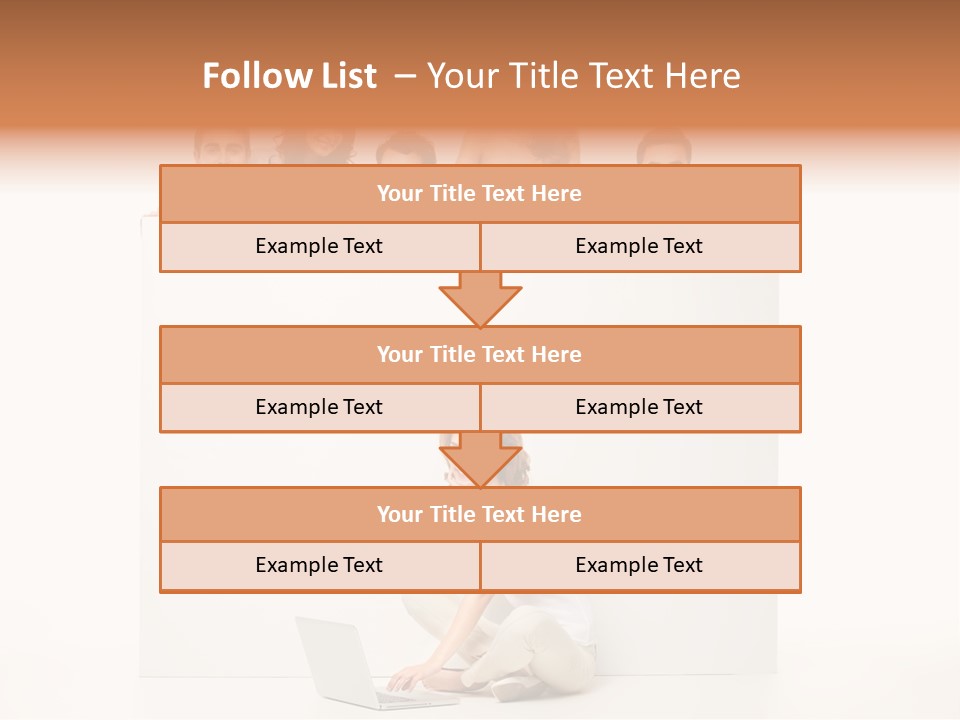 Smile Model Space PowerPoint Template