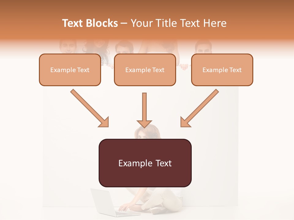 Smile Model Space PowerPoint Template