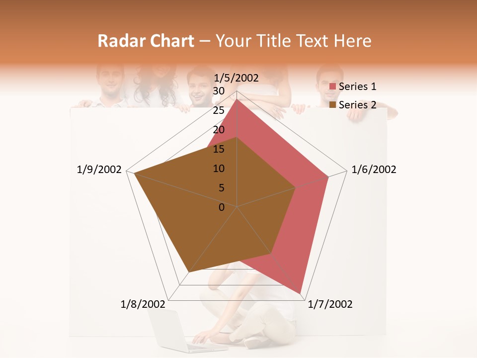 Smile Model Space PowerPoint Template
