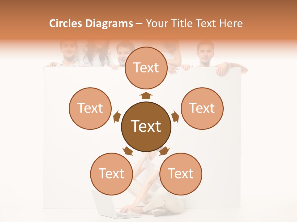 Smile Model Space PowerPoint Template