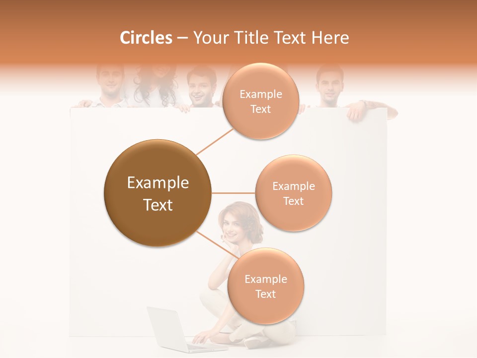 Smile Model Space PowerPoint Template