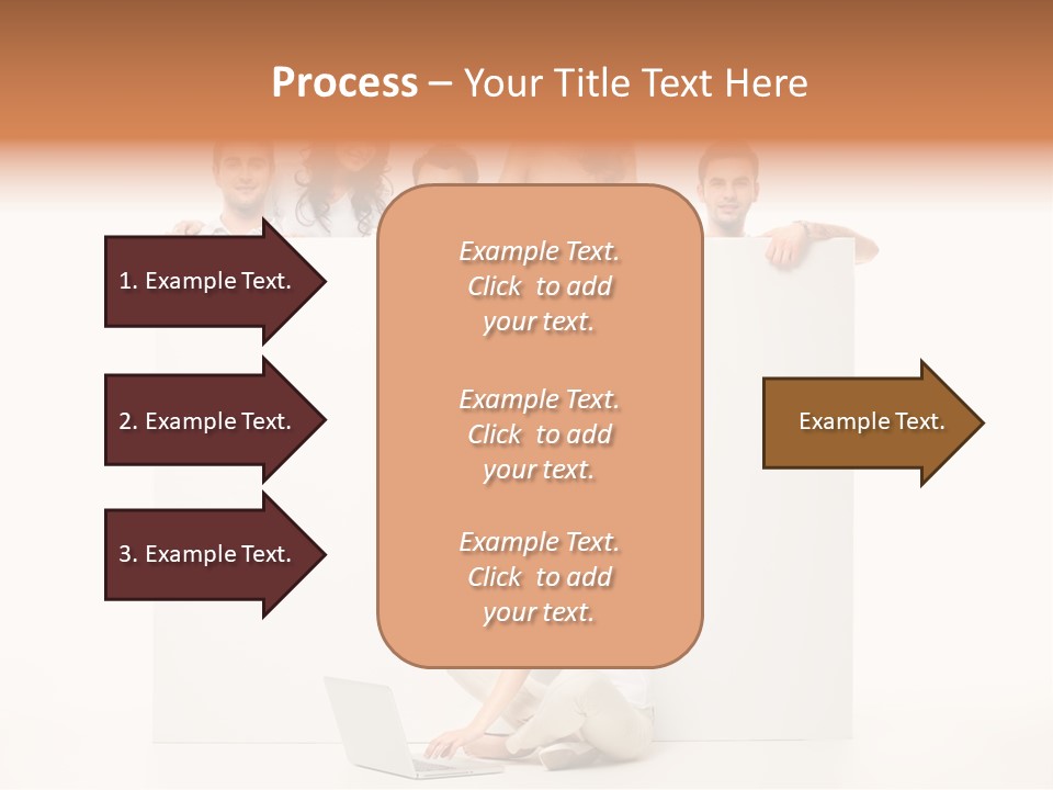 Smile Model Space PowerPoint Template