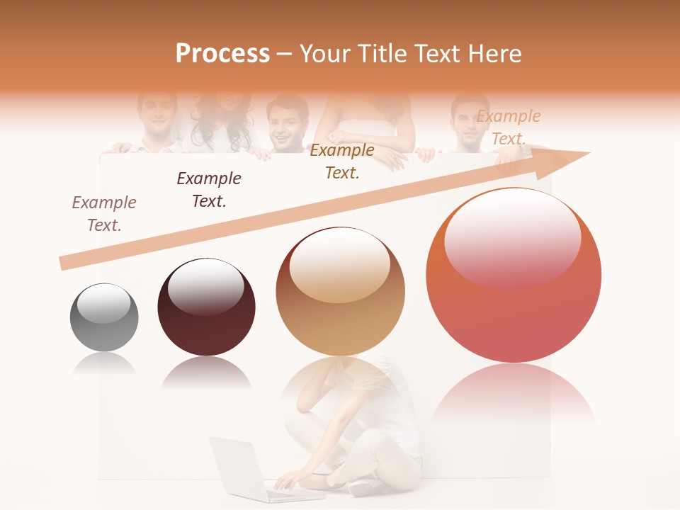 Smile Model Space PowerPoint Template