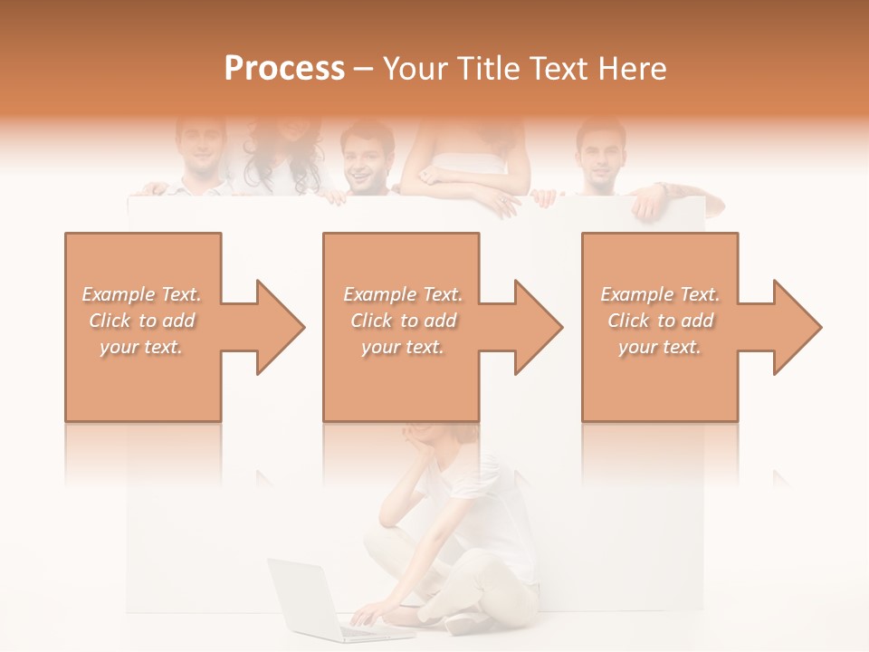 Smile Model Space PowerPoint Template