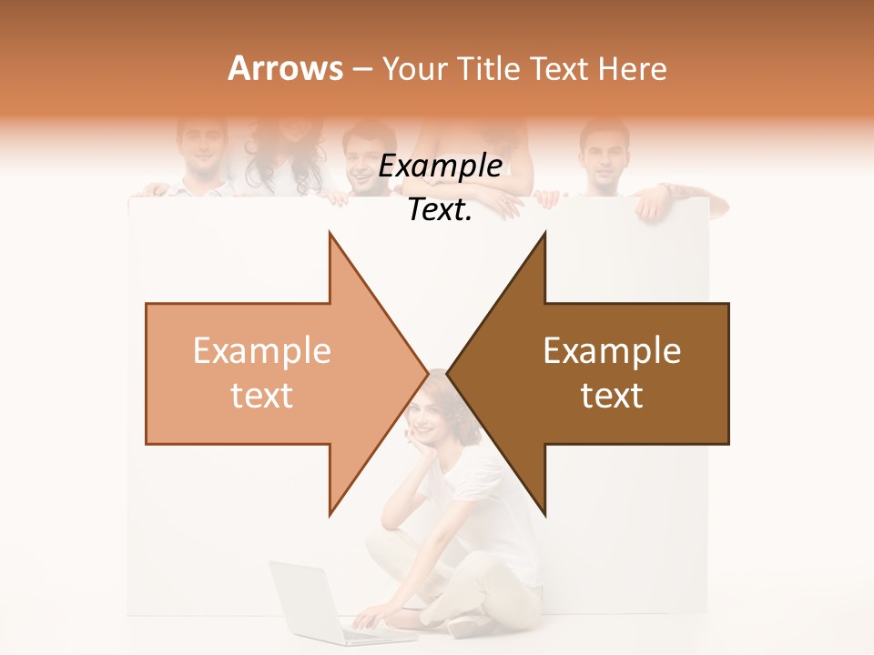 Smile Model Space PowerPoint Template