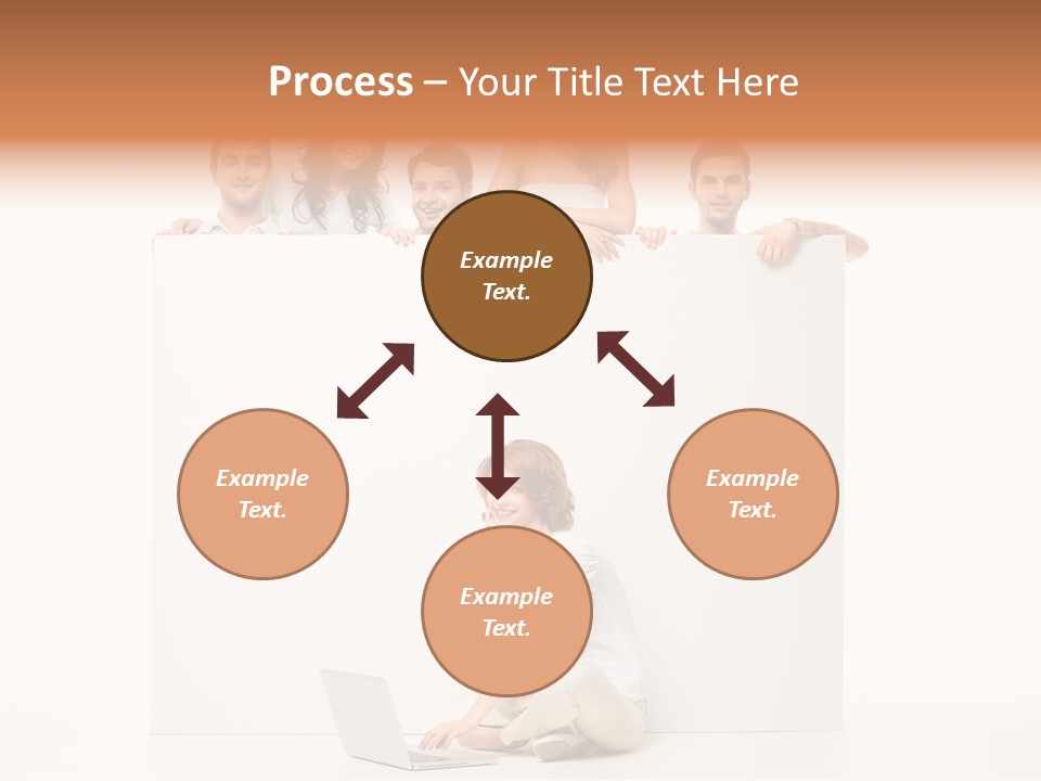 Smile Model Space PowerPoint Template