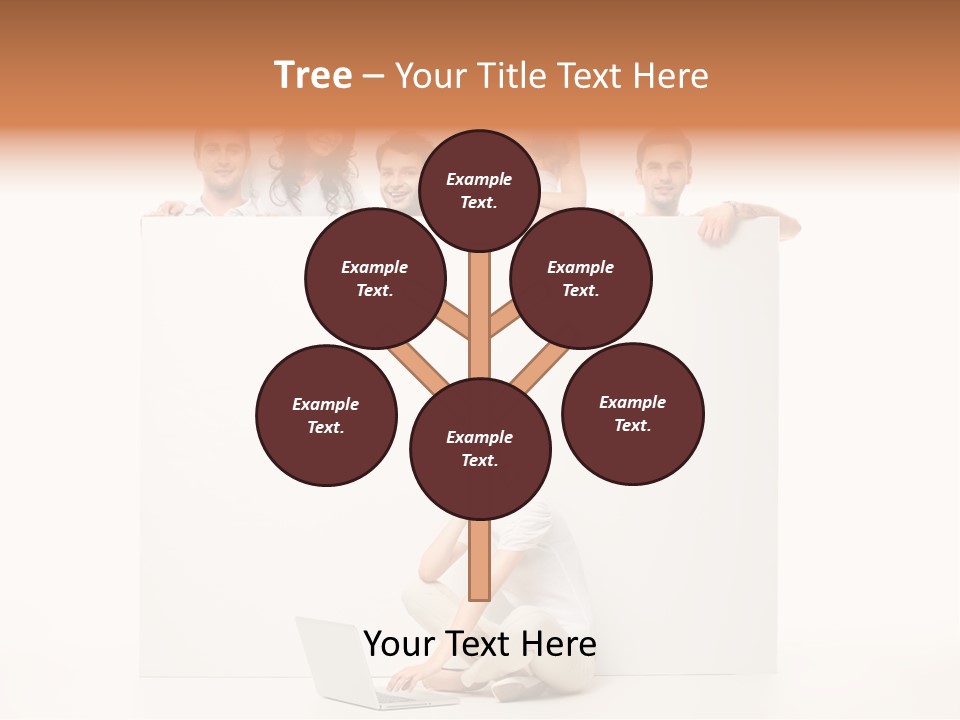 Smile Model Space PowerPoint Template