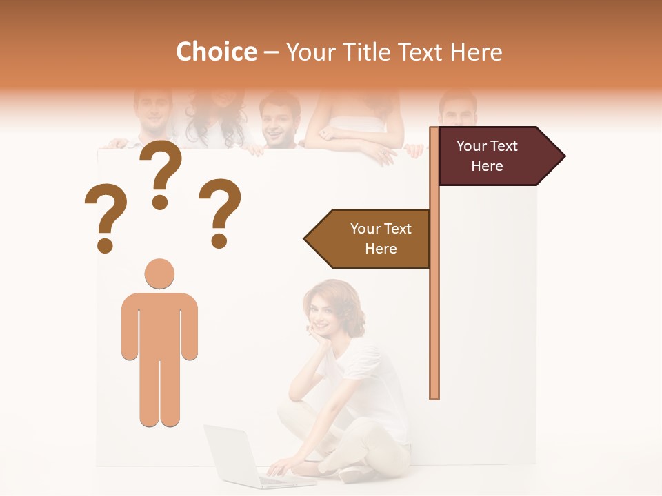 Smile Model Space PowerPoint Template