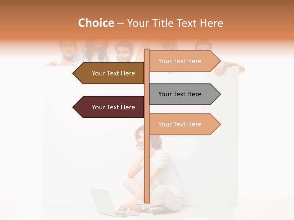 Smile Model Space PowerPoint Template