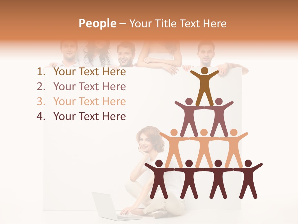 Smile Model Space PowerPoint Template