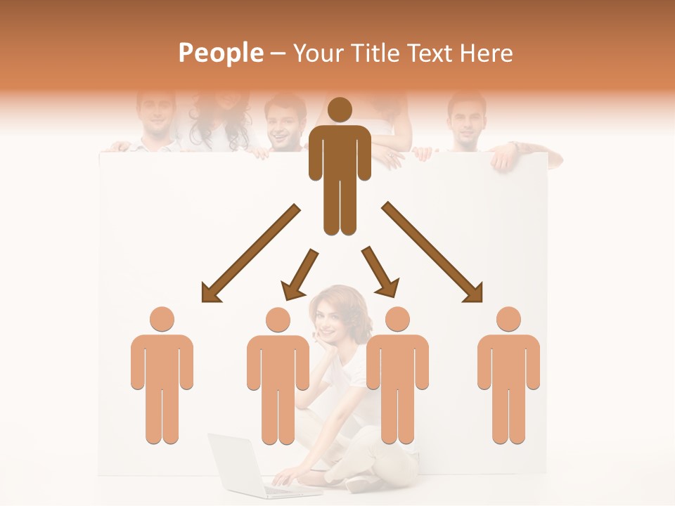 Smile Model Space PowerPoint Template