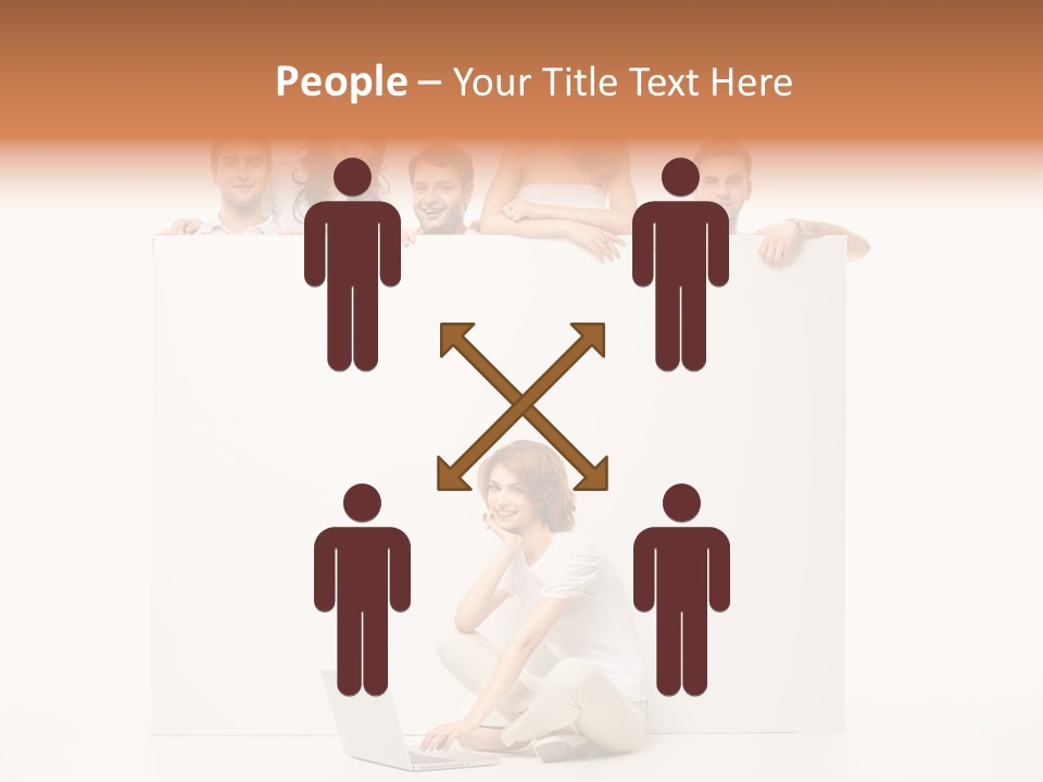 Smile Model Space PowerPoint Template